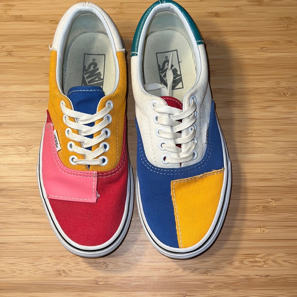 Vans Era Patchwork Multi Men’s 6.5 Women’s 8 - Rare